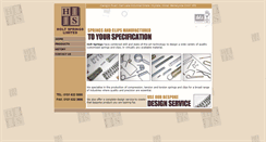 Desktop Screenshot of holtsprings.co.uk